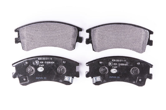 HELLA Brake pad set - T1429 - for e.g. MAZDA 8DB355011-141