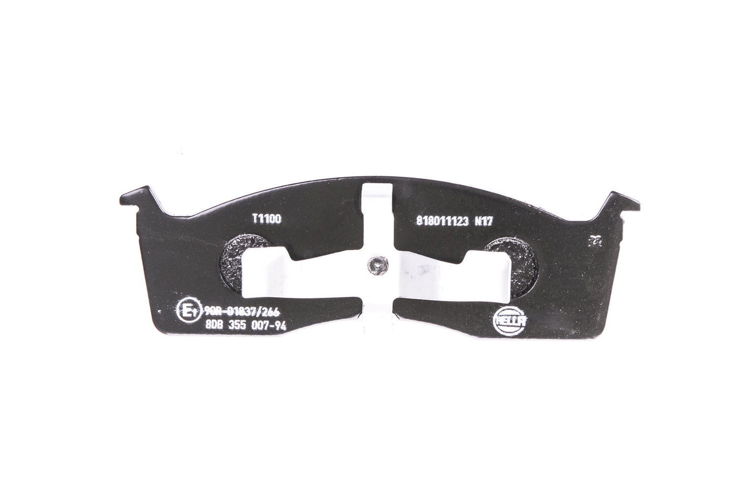 HELLA Brake pad set - T1100 - for e.g. CHRYSLER / DODGE / PLYMOUTH 8DB355007-941