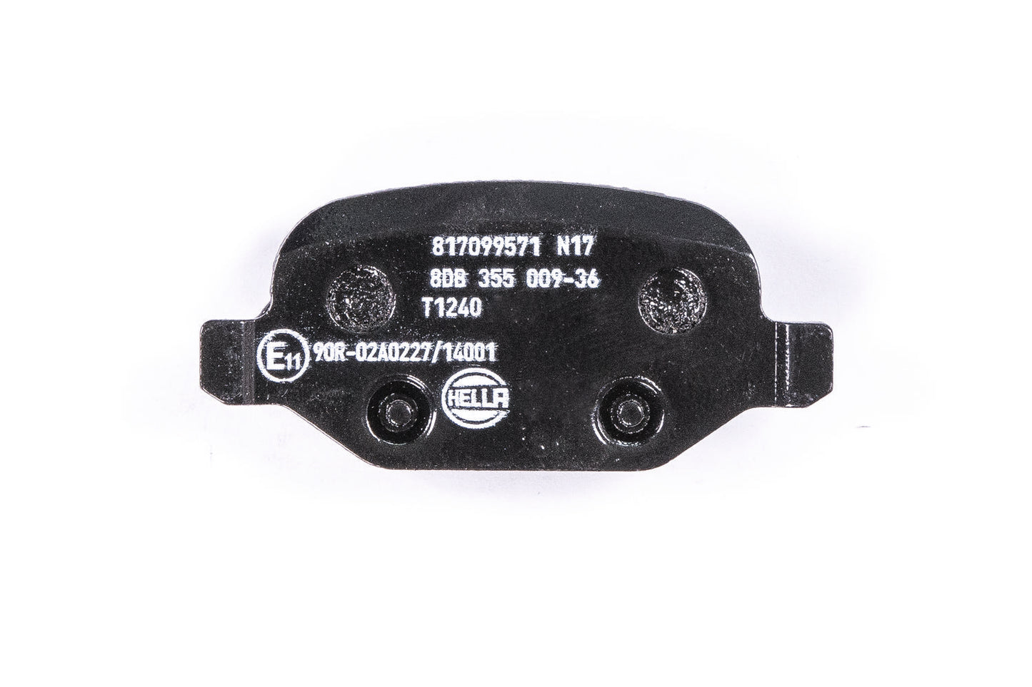 HELLA Brake pad set - T1240 - for e.g. ALFA ROMEO / FIAT / LANCIA 8DB355009-361