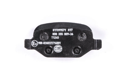 HELLA Brake pad set - T1240 - for e.g. ALFA ROMEO / FIAT / LANCIA 8DB355009-361