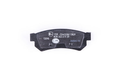 HELLA Brake pad set - T2098 - for e.g. CHEVROLET / DAEWOO 8DB355019-591