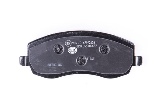 HELLA Brake pad set - T1761 - for e.g. CITROEN / FIAT / LANCIA / PEUGEOT 8DB355013-871