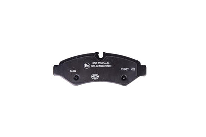HELLA Brake pad set - T4184 - for e.g. MERCEDES-BENZ 8DB355036-861