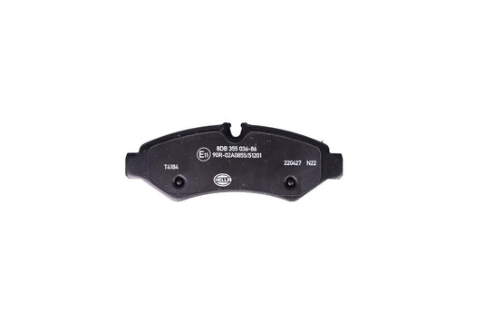 HELLA Brake pad set - T4184 - for e.g. MERCEDES-BENZ 8DB355036-861