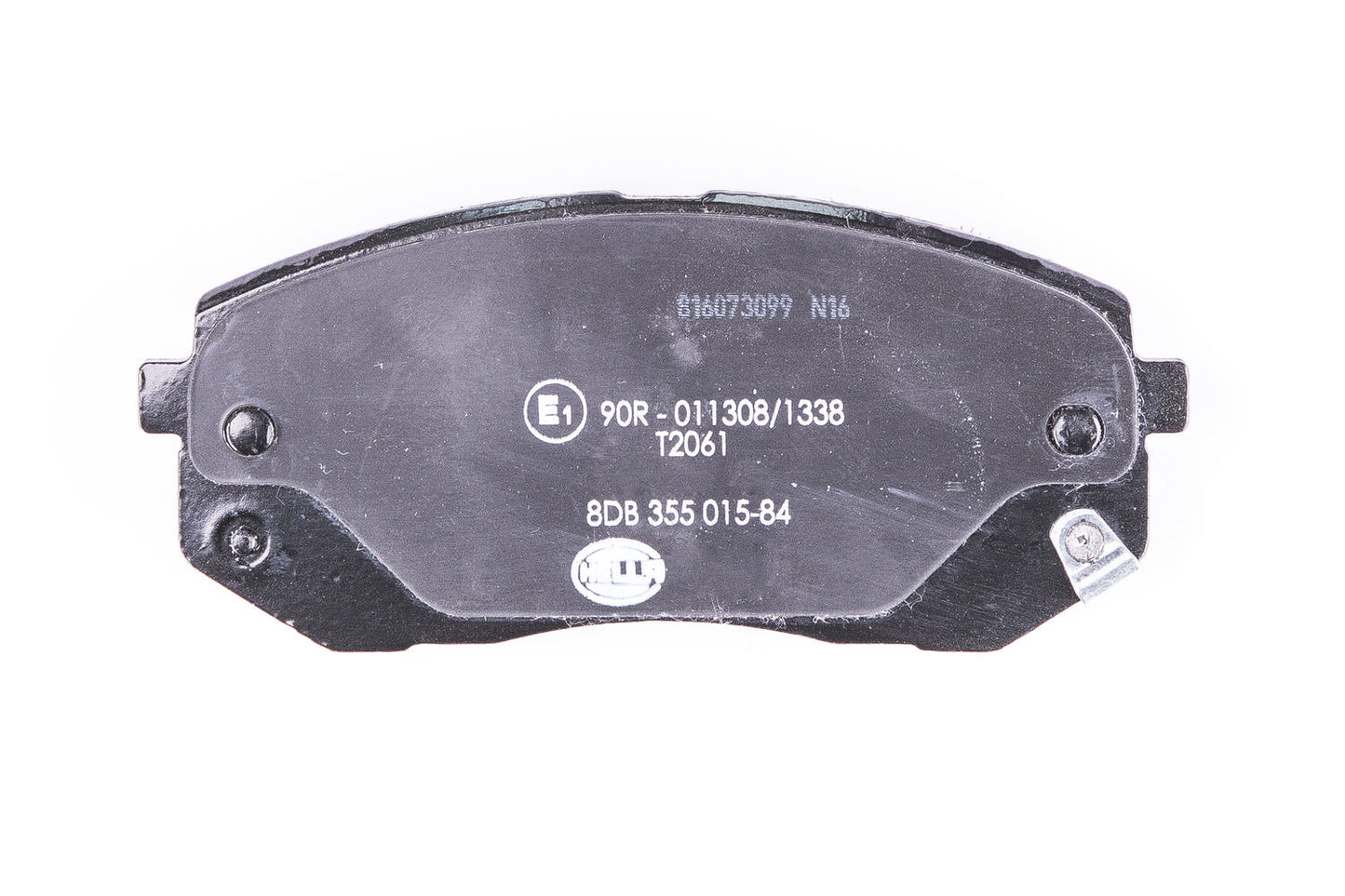 HELLA Brake pad set - T2061 - for e.g. HYUNDAI / KIA 8DB355015-841