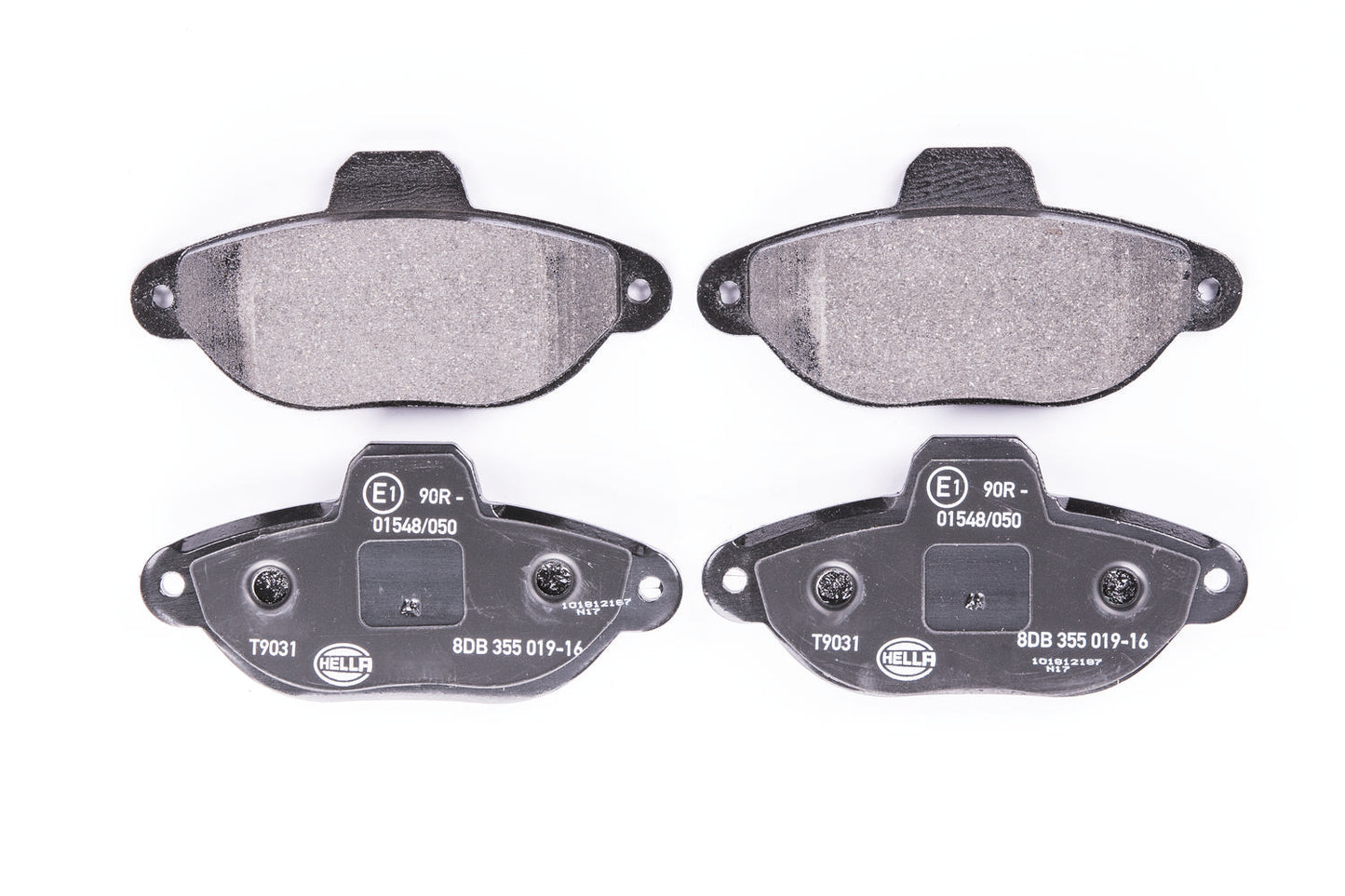 HELLA Brake pad set - T9031 - for e.g. FIAT / LANCIA / ZASTAVA 8DB355019-161
