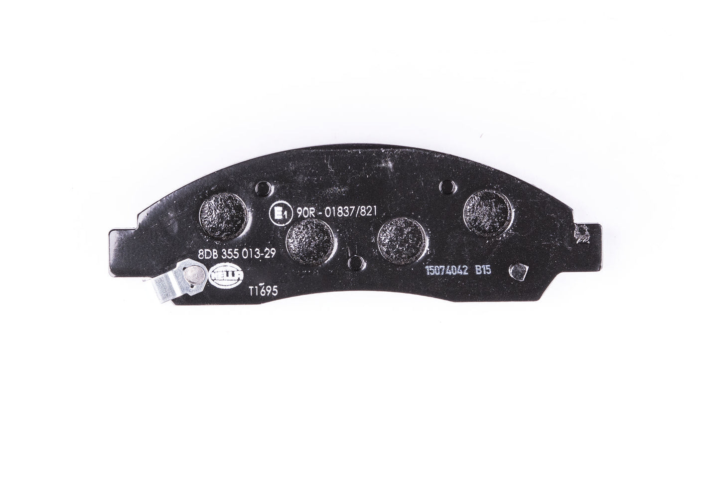 HELLA Brake pad set - T1695 - for e.g. CHEVROLET / GMC / HOLDEN / ISUZU 8DB355013-291