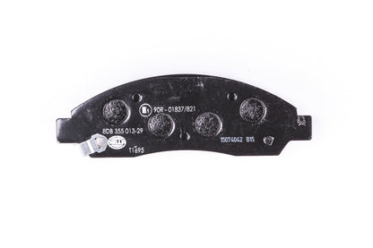 HELLA Brake pad set - T1695 - for e.g. CHEVROLET / GMC / HOLDEN / ISUZU 8DB355013-291
