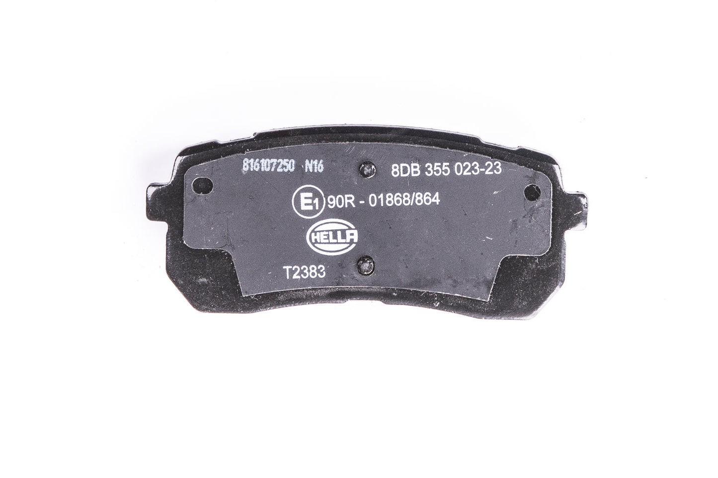 HELLA Brake pad set - T2383 - for e.g. HYUNDAI / KIA 8DB355023-231
