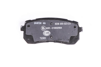 HELLA Brake pad set - T2383 - for e.g. HYUNDAI / KIA 8DB355023-231