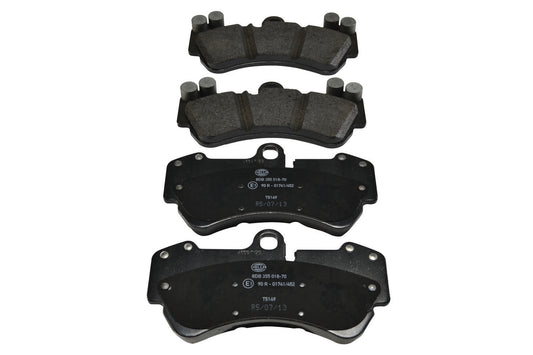 HELLA Brake pad set - T5149 - for e.g. PORSCHE / VOLKSWAGEN 8DB355018-701