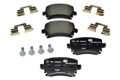 HELLA Brake pad set - T1377 - for e.g. AUDI / SEAT / SKODA / VOLKSWAGEN 8DB355010-601