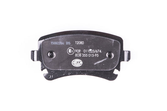 HELLA Brake pad set - T2080 - for e.g. AUDI / BENTLEY 8DB355015-951