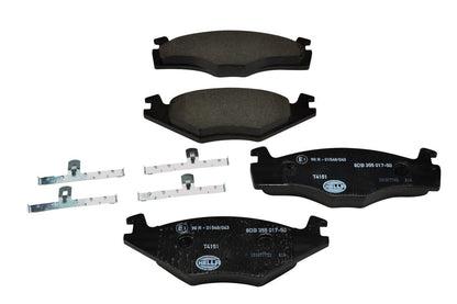 HELLA Brake pad set - T4151 - for e.g. SEAT / VOLKSWAGEN 8DB355017-501