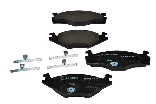 HELLA Brake pad set - T4151 - for e.g. SEAT / VOLKSWAGEN 8DB355017-501