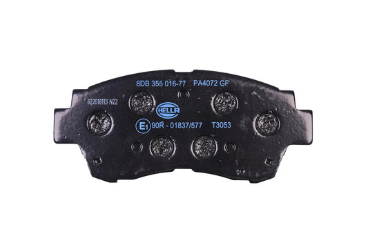 HELLA Brake pad set - T3053 - for e.g. HOLDEN / LEXUS / TOYOTA 8DB355016-771