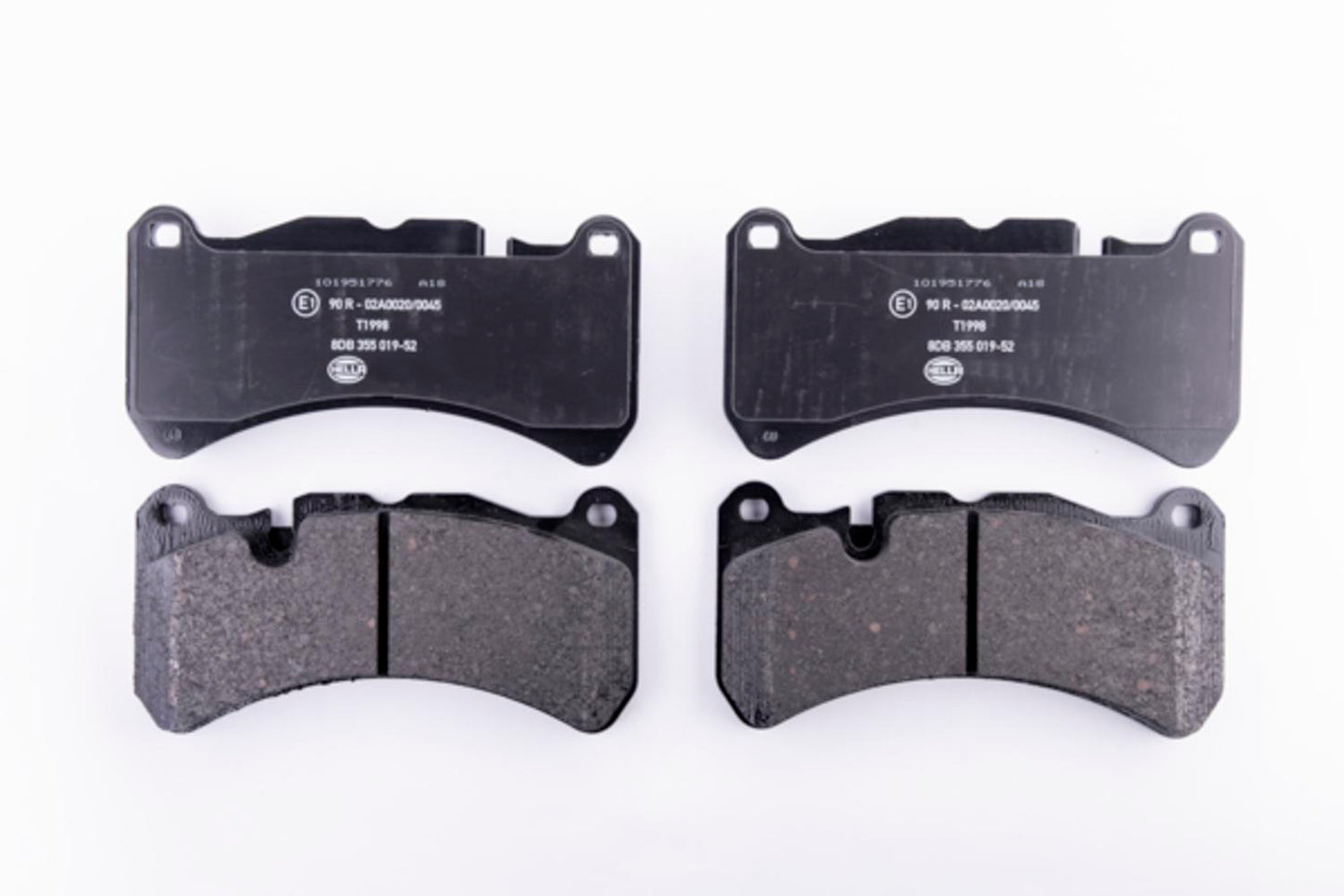 HELLA Brake pad set - T1998 - for e.g. MERCEDES-BENZ 8DB355019-521