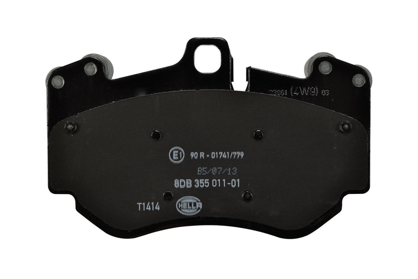 HELLA Brake pad set - T1414 - for e.g. PORSCHE 8DB355011-011
