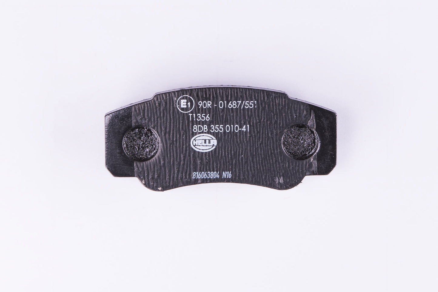 HELLA Brake pad set - T1356 - for e.g. CITROEN / FIAT / PEUGEOT 8DB355010-411