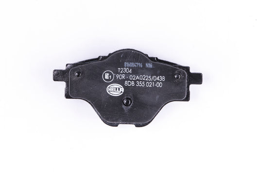 HELLA Brake pad set - T2304 - for e.g. CITROEN / OPEL / PEUGEOT / VAUXHALL 8DB355021-001