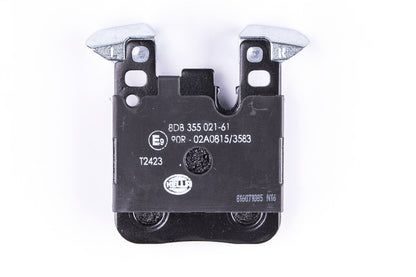 HELLA Brake pad set - T2423 - for e.g. BMW 8DB355021-611
