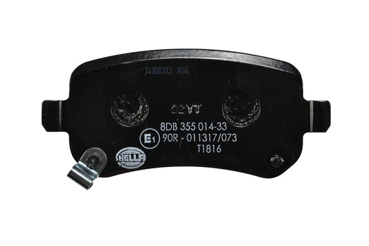 HELLA Brake pad set - T1816 - for e.g. CHRYSLER / DODGE / FIAT / VOLKSWAGEN 8DB355014-331