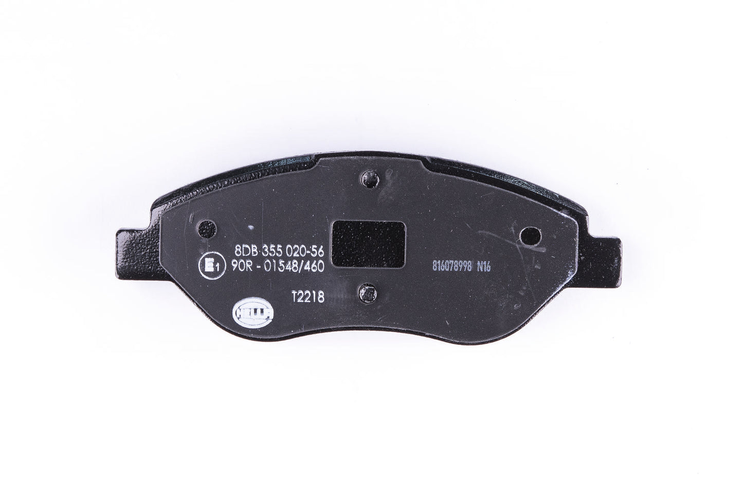 HELLA Brake pad set - T2218 - for e.g. ALFA ROMEO / CHRYSLER / FIAT / LANCIA 8DB355020-561