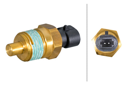 HELLA Sensor, coolant temperature - 2-pin connector 6PT358385-371