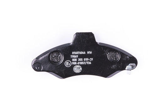 HELLA Brake pad set - T9069 - for e.g. FORD 8DB355019-291