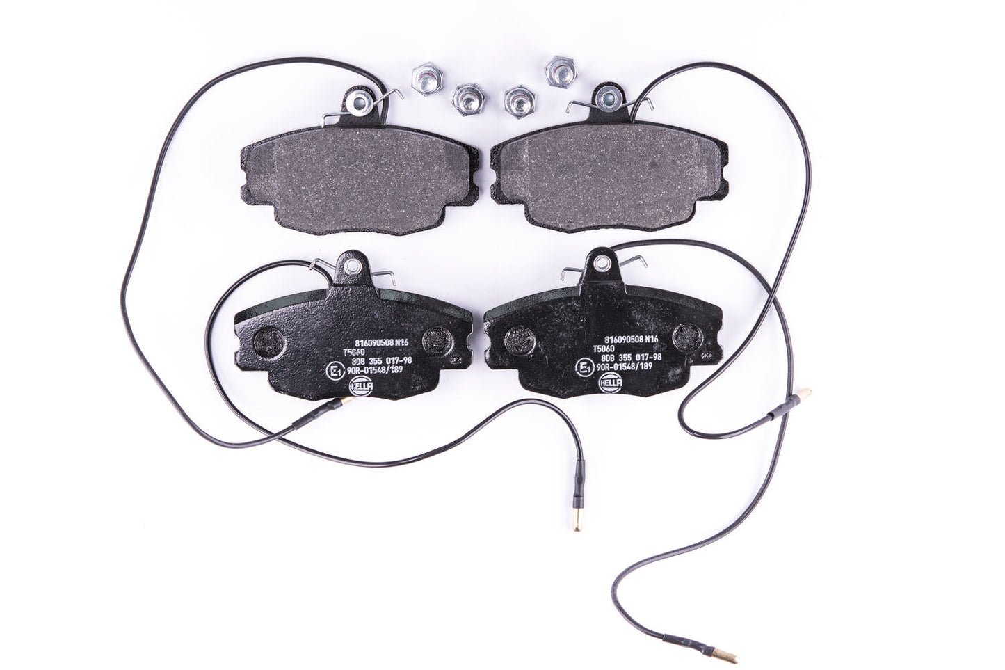 HELLA Brake pad set - T5060 - for e.g. CITROEN 8DB355017-981