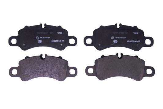 HELLA Brake pad set - T2902 - for e.g. PORSCHE 8DB355040-771