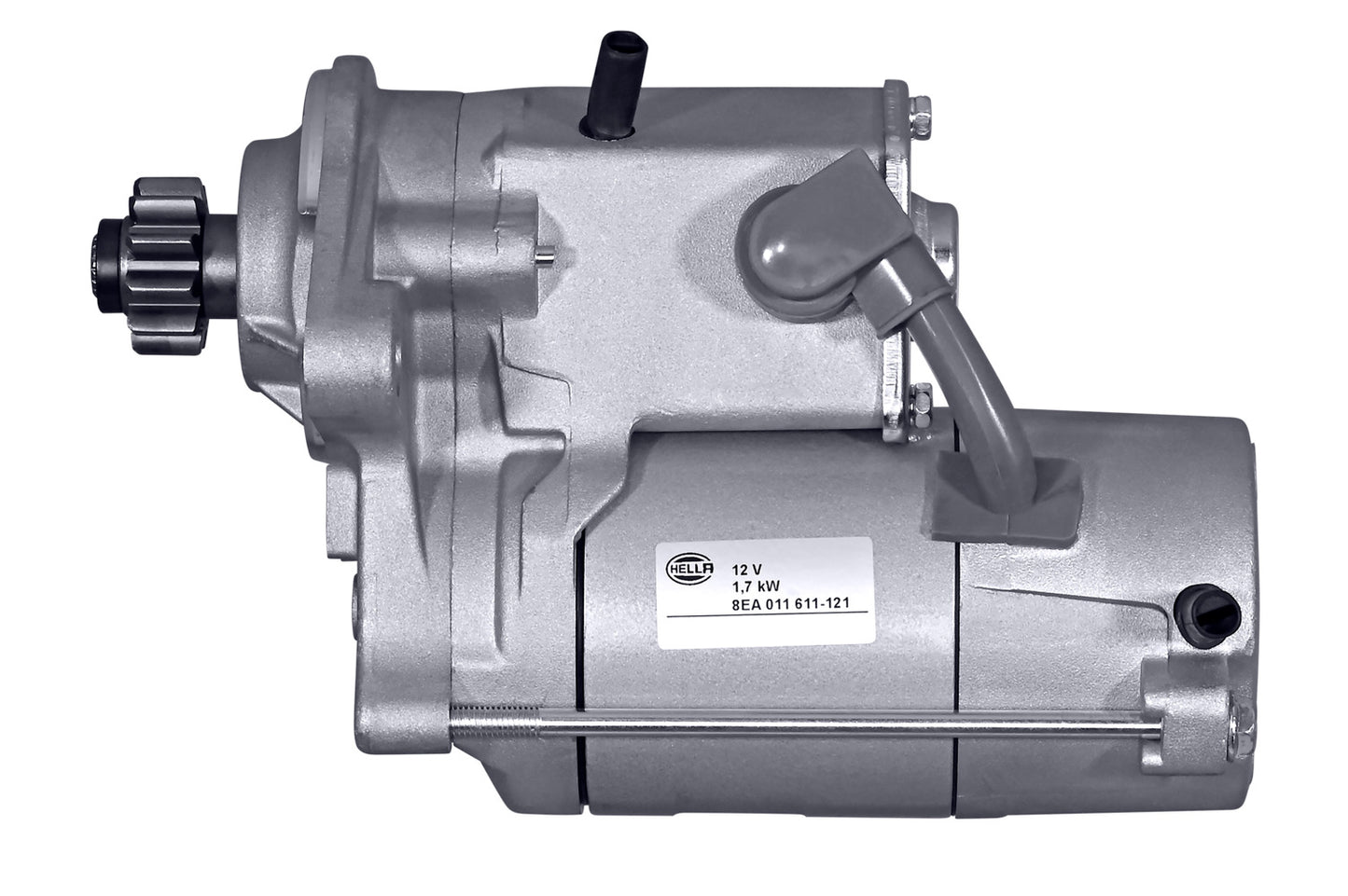 HELLA Starter - 12V - 1.7kW - for e.g. Land Rover Freelander Soft Top (L314) 8EA011611-121