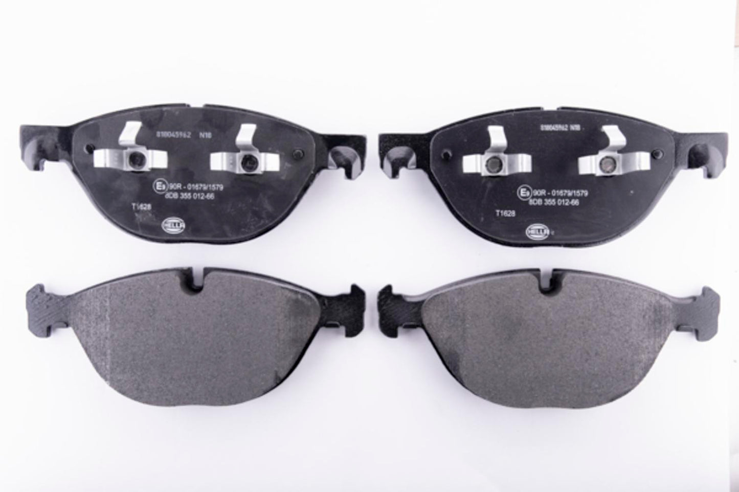 HELLA Brake pad set - T1628 - for e.g. BMW 8DB355012-661