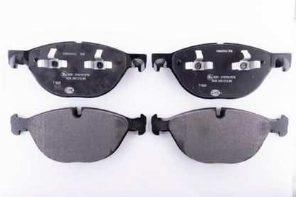 HELLA Brake pad set - T1628 - for e.g. BMW 8DB355012-661