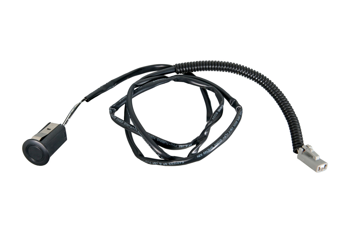 HELLA Sensor, park distance control - straight - 2-pin connector - Plugged - Cable: 12 6PX358269-291