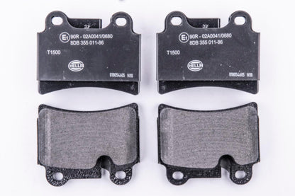 HELLA Brake pad set - T1500 - for e.g. VOLKSWAGEN 8DB355011-861