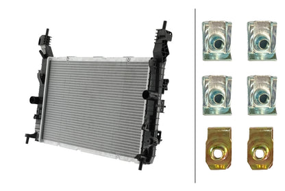 Hella Engine Coolant Radiator 8MK366301-211