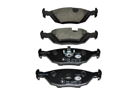 HELLA Brake pad set - T1040 - for e.g. SAAB / VOLVO 8DB355007-521