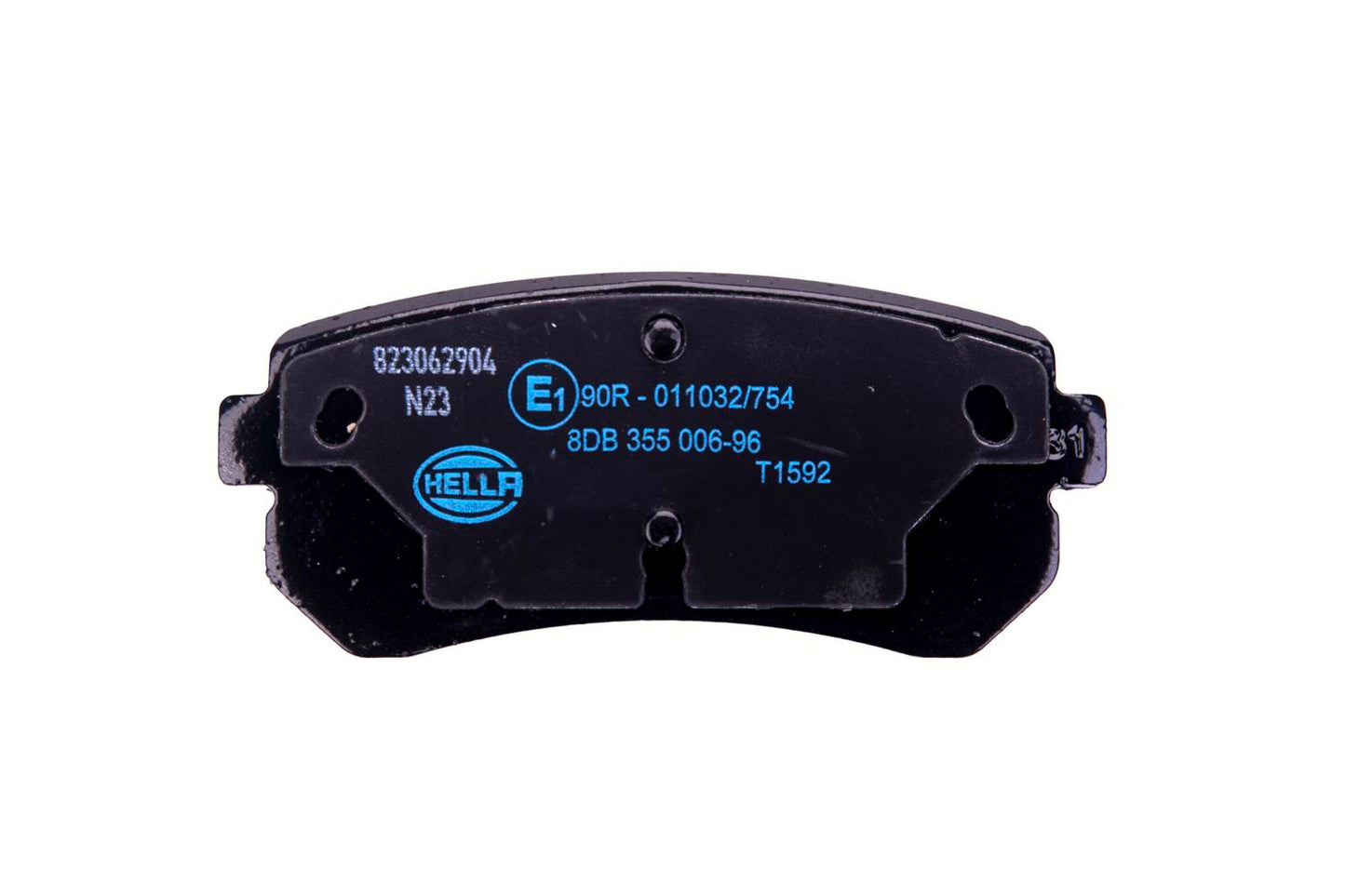 HELLA Brake pad set - T1592 - for e.g. DODGE / HYUNDAI / KIA 8DB355006-961