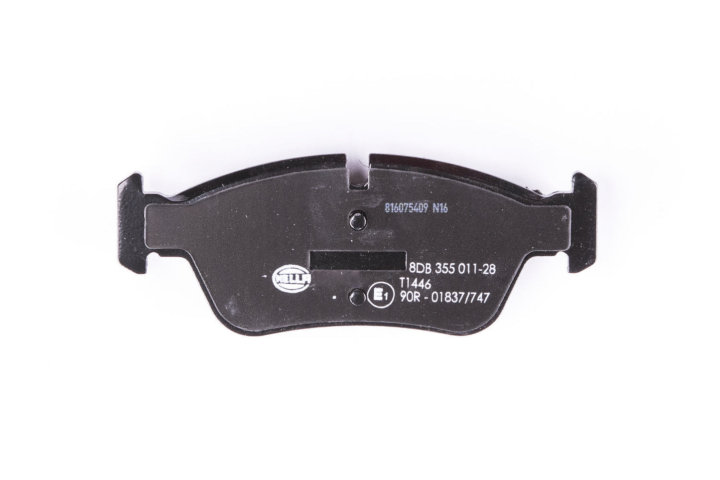 HELLA Brake pad set - T1446 - for e.g. BMW 8DB355011-281