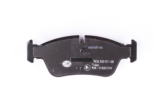 HELLA Brake pad set - T1446 - for e.g. BMW 8DB355011-281