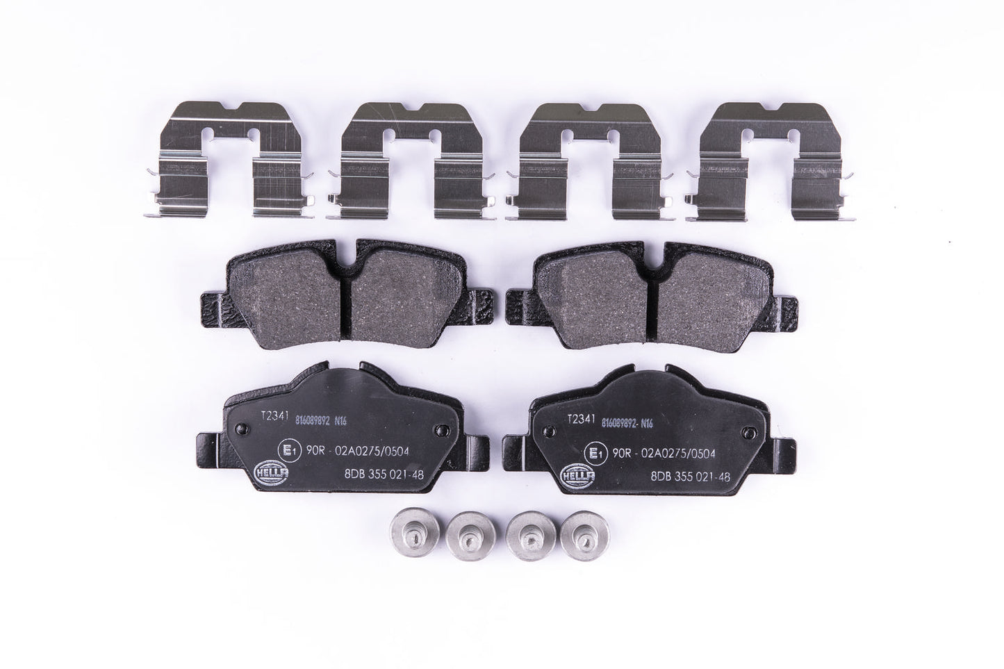 HELLA Brake pad set - T2341 - for e.g. MINI 8DB355021-481
