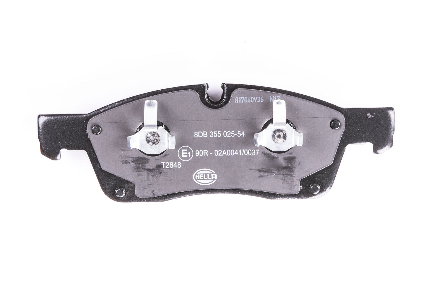 HELLA Brake pad set - T2648 - for e.g. JEEP 8DB355025-541