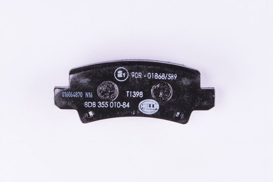 HELLA Brake pad set - T1398 - for e.g. TOYOTA 8DB355010-841