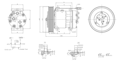 Hella Aircon Compressor 8FK366200-051