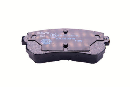 HELLA Brake pad set - T1592 - for e.g. DODGE / HYUNDAI / KIA 8DB355006-961