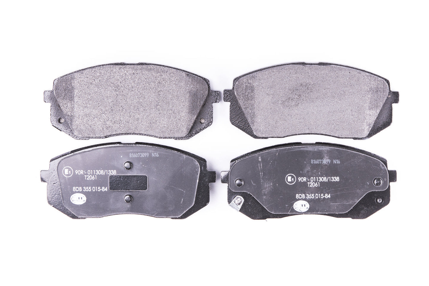 HELLA Brake pad set - T2061 - for e.g. HYUNDAI / KIA 8DB355015-841