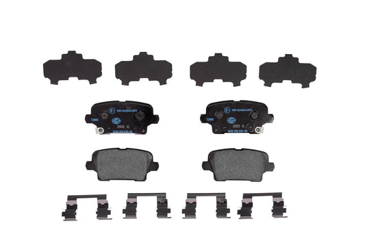 HELLA Brake pad set - T2855 - for e.g. HOLDEN / OPEL / VAUXHALL 8DB355039-501