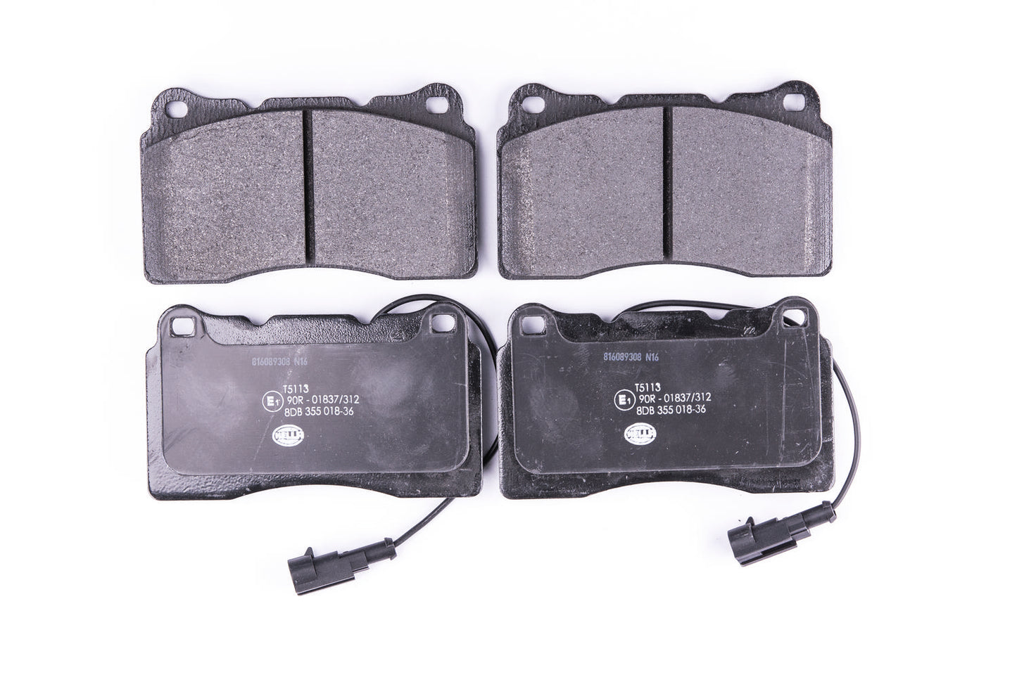 HELLA Brake pad set - T5113 - for e.g. ALFA ROMEO / LANCIA / VOLVO 8DB355018-361
