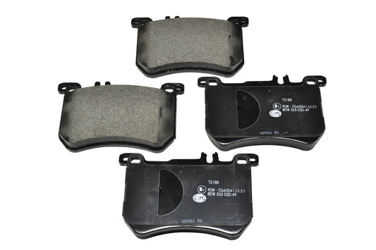 HELLA Brake pad set - T2188 - for e.g. BRABUS / MERCEDES-BENZ 8DB355020-491